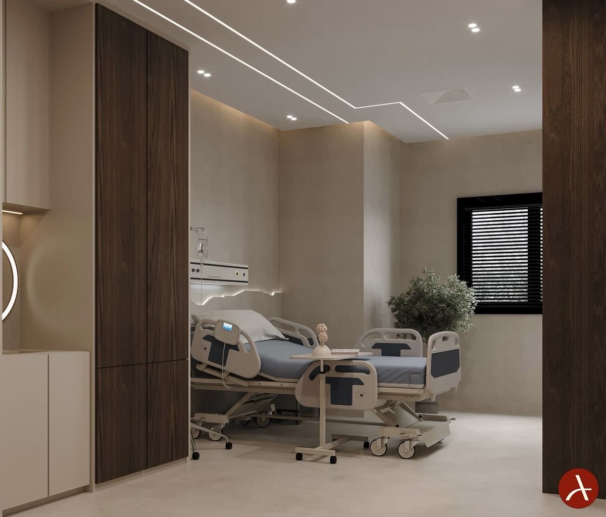 Healthcare Turnkey Interiors in Mumbai India by Tritya Spaces